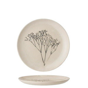 Bord aardewerk naturel bea 21cm van Bloomingville, duidelijk als hoofdfoto afgebeeld
