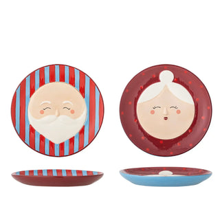 Bord aardewerk rood Granny 16cm - set van 2 van Bloomingville, duidelijk als hoofdfoto afgebeeld