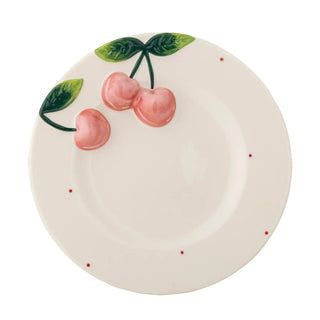 Bord aardewerk roze Berrie 20cm van Bloomingville, duidelijk als hoofdfoto afgebeeld
