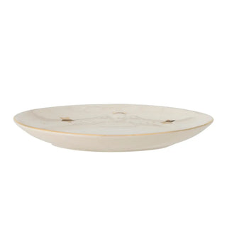 Bord aardewerk wit Starry 16cm van Bloomingville, vanuit een aanvullend productaanzicht