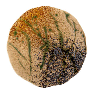 Bord aardewerk zwart Larken 27cm van Bloomingville, vanuit een aanvullend productaanzicht