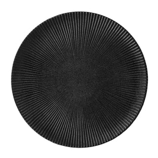 Bord aardewerk zwart Neri 29cm van Bloomingville, duidelijk als hoofdfoto afgebeeld