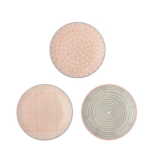 Borden roze Cécile 20cm - set van 3 van Bloomingville, duidelijk als hoofdfoto afgebeeld