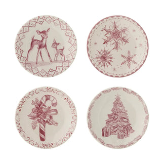 Borden roze Wonderland 12cm - set van 4 van Bloomingville, duidelijk als hoofdfoto afgebeeld