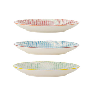 Bordenset aardewerk Carla Ø20 cm - set van 3 van Bloomingville, vanuit een aanvullend productaanzicht