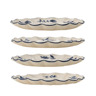 Bordenset Eimy blauw Ø20,5 cm - 4 stuks van Bloomingville, vanuit een aanvullend productaanzicht