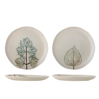 Bordenset naturel Aubrin Ø27 cm - set van 2 van Bloomingville, duidelijk als hoofdfoto afgebeeld