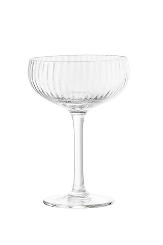Champagneglas glas helder Astrid van Bloomingville, duidelijk als hoofdfoto afgebeeld