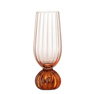 Champagneglas roze Taurin van Bloomingville, duidelijk als hoofdfoto afgebeeld