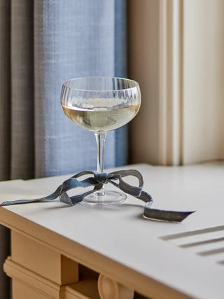 Champagneglas transparant Astrid - 6 stuks van Bloomingville, toegepast in een sfeervolle interieursetting