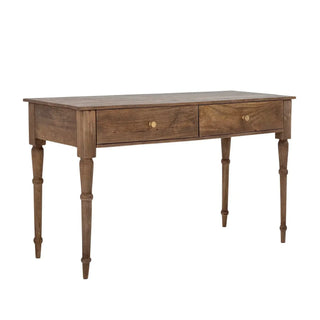 Consoletafel mangohout bruin Betton 127cm van Bloomingville, van bovenaf met vorm en indeling zichtbaar