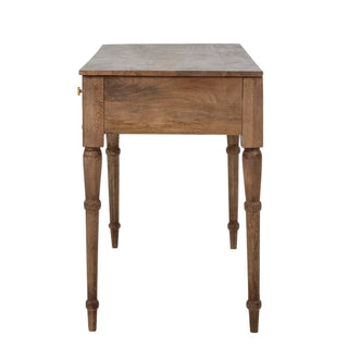 Consoletafel mangohout bruin Betton 127cm van Bloomingville, met materiaal en structuur van dichtbij zichtbaar