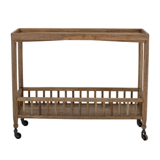 Consoletafel mangohout naturel sali 102cm van Bloomingville, van bovenaf met vorm en indeling zichtbaar