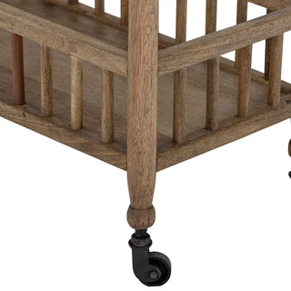 Consoletafel mangohout naturel sali 102cm van Bloomingville, van dichtbij met materiaal en afwerking zichtbaar