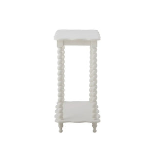 Consoletafel mdf wit bia 60cm van Bloomingville, aan de achterzijde met constructie zichtbaar