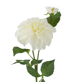Dahlia kunstbloem wit van Bloomingville, duidelijk als hoofdfoto afgebeeld