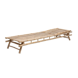 Daybed bamboe nature Sole van Bloomingville, met vorm en productdetails duidelijk zichtbaar