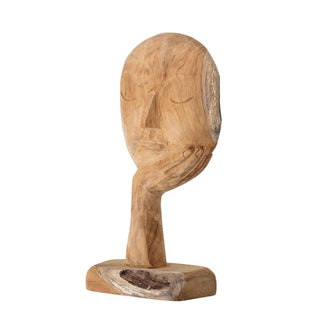 Decoratie hout naturel Cacia 35cm van Bloomingville, duidelijk als hoofdfoto afgebeeld