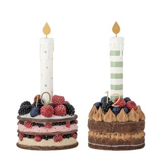 Decoratie polyresin rood Hooray van Bloomingville, duidelijk als hoofdfoto afgebeeld