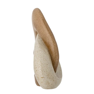 Decoratiebeeld polyresin bruin Esad 21cm van Bloomingville, van bovenaf met vorm en indeling zichtbaar