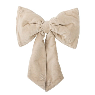 Decoratiestrik katoen beige 40cm van Bloomingville, duidelijk als hoofdfoto afgebeeld