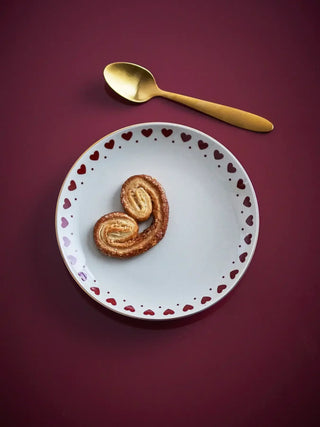 Dessertbord aardewerk multi Jolly 16cm van Bloomingville, toegepast in een sfeervolle interieursetting