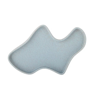 Dienblad aardewerk blauw Lakey 32xm van Bloomingville, vanuit een aanvullend productaanzicht