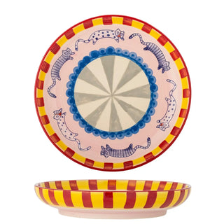 Dienblad aardewerk multi Missy 30cm van Bloomingville, duidelijk als hoofdfoto afgebeeld