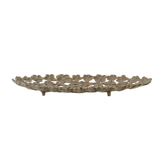 Dienblad aluminium goud Micha 43cm van Bloomingville, duidelijk als hoofdfoto afgebeeld