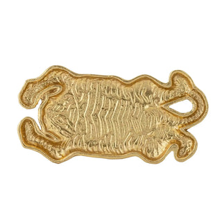 Dienblad gietijzer goud Lester 19cm van Bloomingville, vanuit een aanvullend productaanzicht