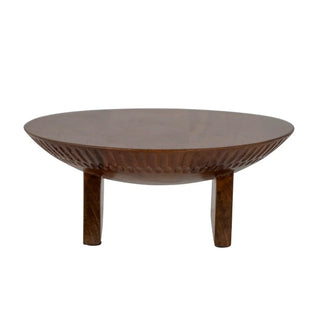 Dienblad mango bruin Miho 25cm van Bloomingville, vanuit een aanvullend productaanzicht
