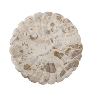 Dienblad marmer nature Marlie 22cm van Bloomingville, vanuit een aanvullend productaanzicht