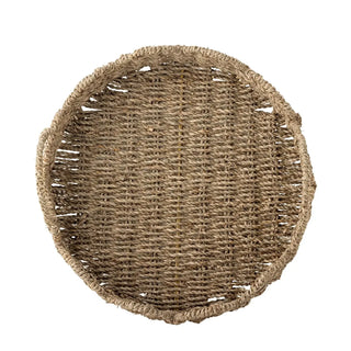 Dienblad zeegras naturel Brea - 35cm van Bloomingville, vanuit een aanvullend productaanzicht