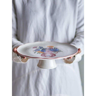 Dorothy etagere rose 28cm van Bloomingville, toegepast in een sfeervolle interieursetting