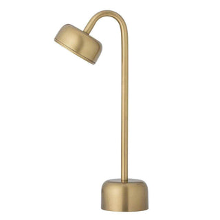 Draagbare lamp Niko goud 35cm van Bloomingville, aan de achterzijde met afwerking zichtbaar