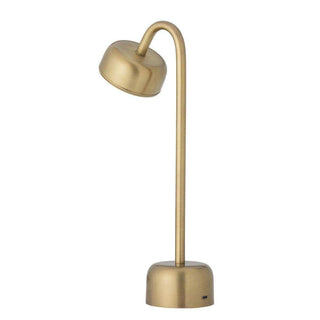 Draagbare lamp Niko goud 35cm van Bloomingville, vanuit een aanvullend productaanzicht