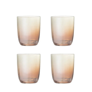 Drinkglas glas brons Aston - 4 stuks van Bloomingville, duidelijk als hoofdfoto afgebeeld