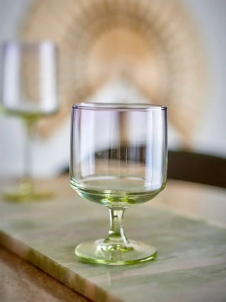 Drinkglas glas paars Luciana - 6 stuks van Bloomingville, in een gestileerde detailopstelling