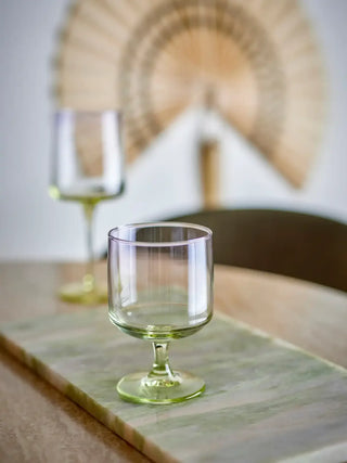 Drinkglas glas paars Luciana - 6 stuks van Bloomingville, in een gestileerde productopstelling