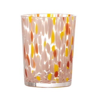 Drinkglas glas roze Lilya van Bloomingville, duidelijk als hoofdfoto afgebeeld