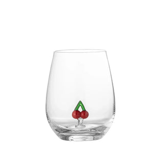 Drinkglas Misa Cherry - 560ml van Bloomingville, duidelijk als hoofdfoto afgebeeld