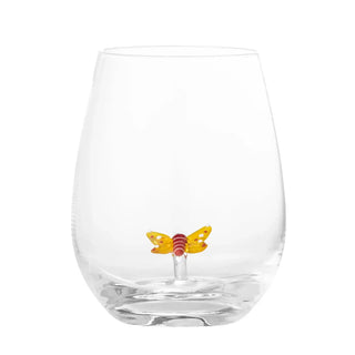Drinkglas vlinder Misa 560ml van Bloomingville, duidelijk als hoofdfoto afgebeeld