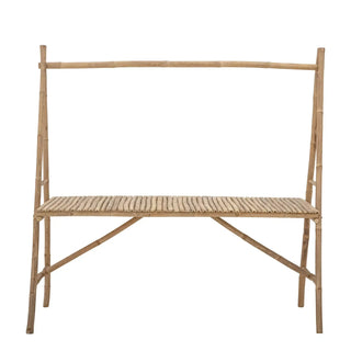 Eettafel bamboe nature Malo van Bloomingville, aan de achterzijde met constructie zichtbaar
