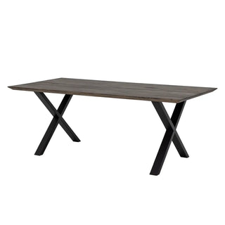 Eettafel eiken bruin Maldon 200x95cm van Bloomingville, vanuit een aanvullend productaanzicht