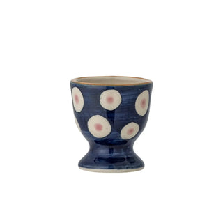 Eierdop aardewerk blauw Eviaya - set van 3 van Bloomingville, vanuit een aanvullend productaanzicht