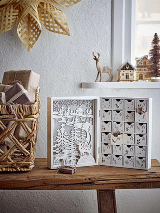 Elimar Adventskalender weiß - Het Adres