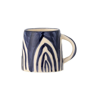 Espressomok aardewerk blauw shama 50ml van Bloomingville, duidelijk als hoofdfoto afgebeeld