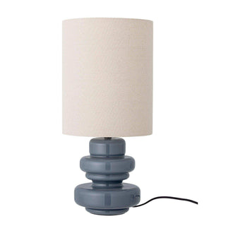 Fabiola table lamp blue glass - Het Adres