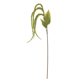 Foxtail kunstbloem groen van Bloomingville, aan de achterzijde met afwerking zichtbaar