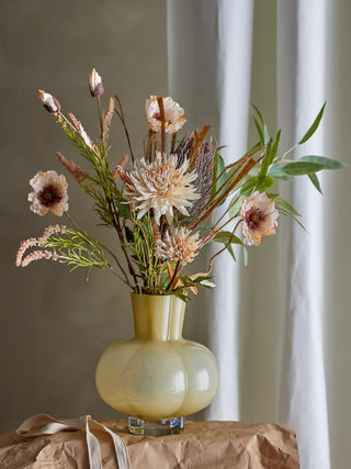Foxtail kunstbloem rose van Bloomingville, aan de achterzijde met afwerking zichtbaar